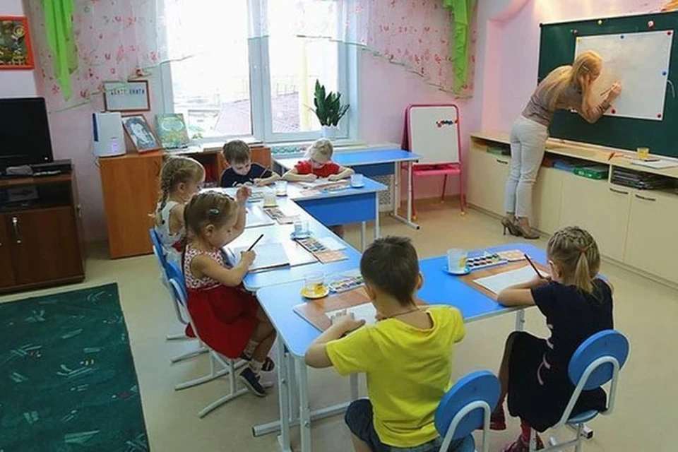 В детском саду Твери протекает кровля