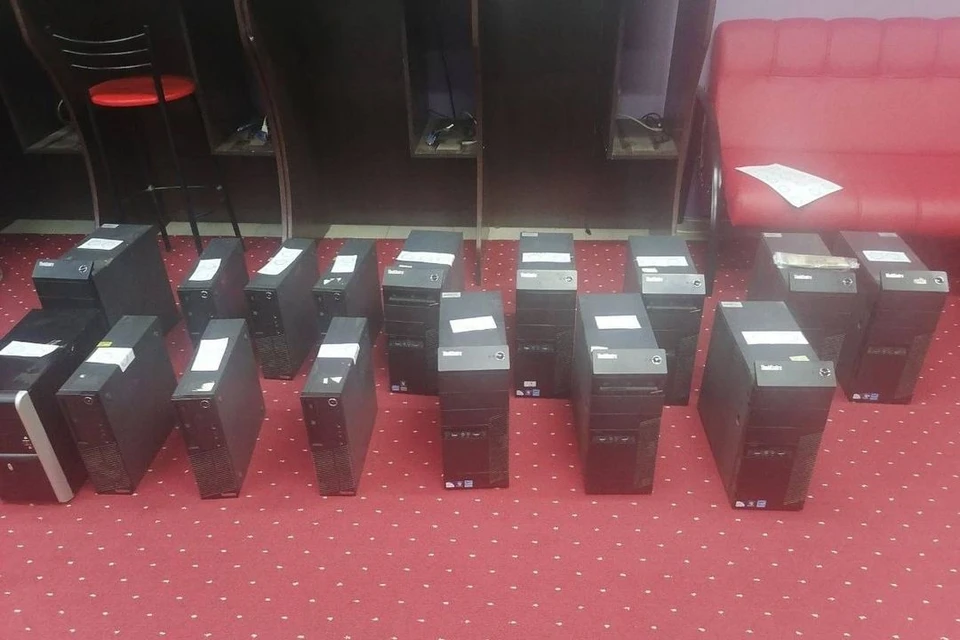 В Новосибирске игровые аппараты подпольных казино обратили в доход государства. Фото: прокуратура НСО