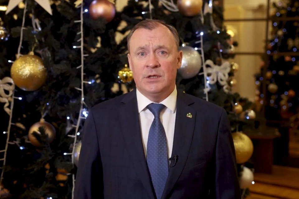 Алексей Орлов отметил, что 2023 год был особенным Екатеринбурга. Фото: telegram-канал Алексея Орлова