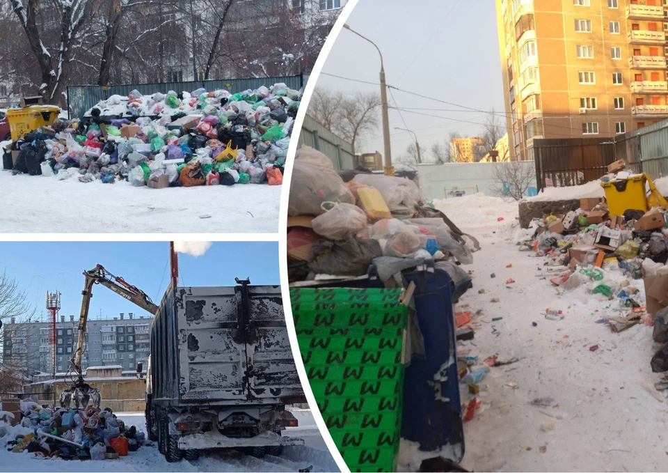 Челябинск утопает в мусоре, но власти общеают решить вопрос. Фото: соцсети.