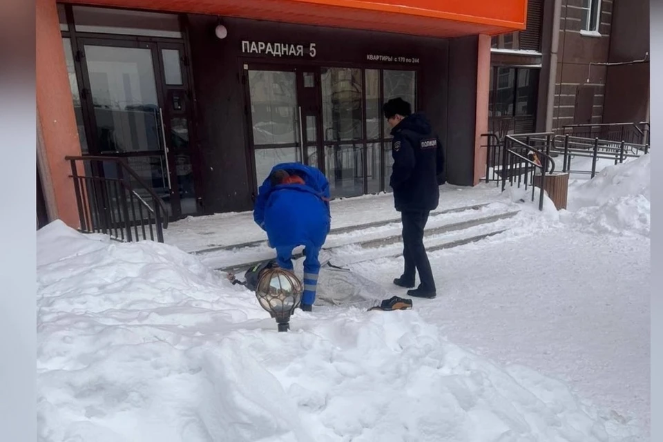 Трагедия произошла в одном из жилых комплексов Челябинска. Фото: читатель КП-Челябинск