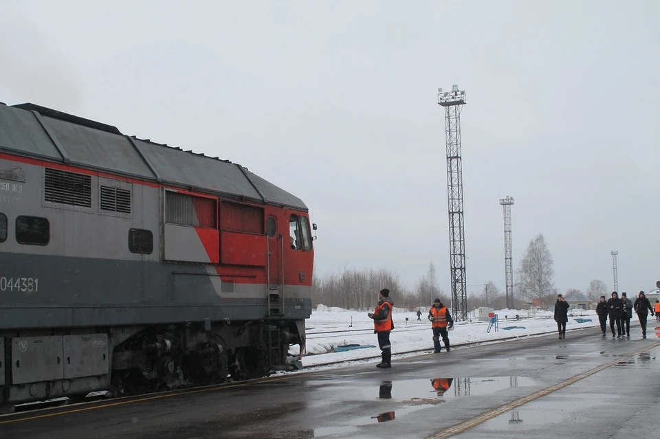 В Москву с трехчасовым опозданием прибыл поезд из Коми.