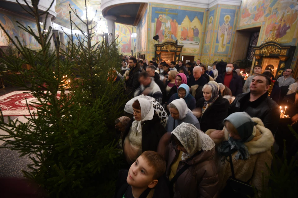 Рождество Христово проходит в ночь с 6 на 7 января