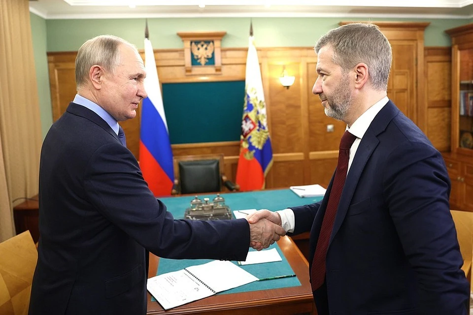 Встреча Владимира Путина и Владислава Кузнецова. Фото: kremlin.ru