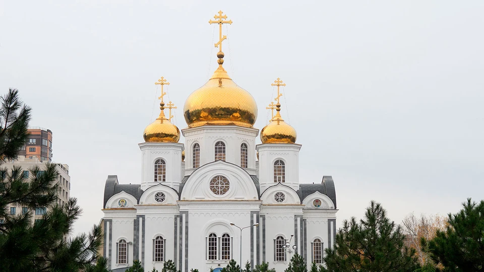 Войсковой собор Александр Невского. Фото: пресс-службы администрации Краснодара.