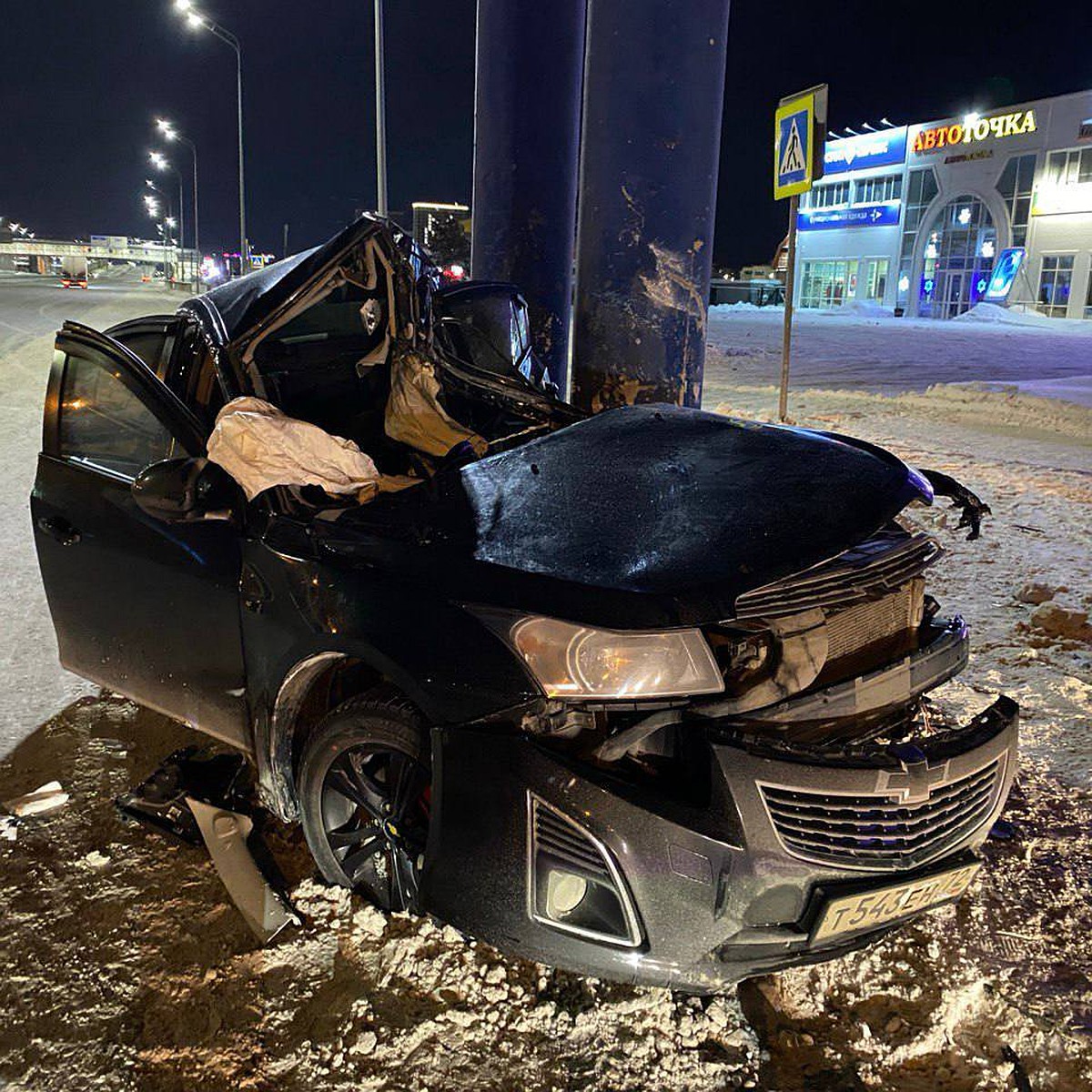 20-летний водитель «Шевроле» погиб в ДТП на 1-м километре окружной дороги  Тюмени - KP.RU