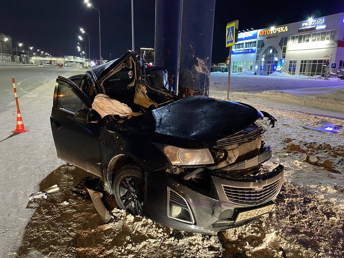 20-летний водитель «Шевроле» погиб в ДТП на 1-м километре окружной дороги  Тюмени - KP.RU