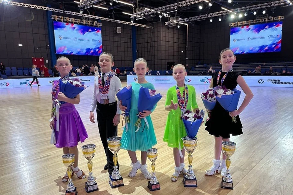 Юные спортсмены ДНР выиграли 37 медалей по танцевальному спорту в Краснодаре. Фото: ТГ/Толстыкина