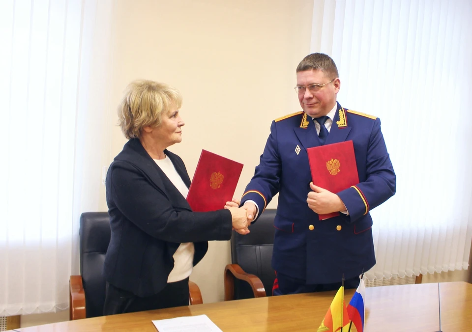 Взаимодействие в рамках заключенного соглашения позволит вырабатывать совместные решения. Фото: СУ СК России по Тверской области