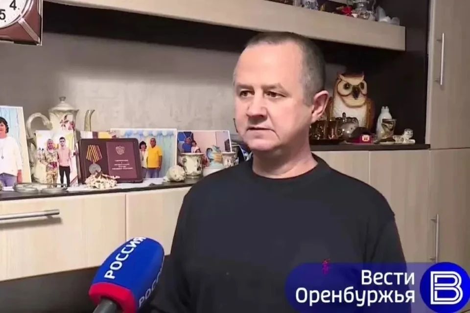 После выздоровления он хочет вновь вернуться на передовую. Фото: "Вести Оренбуржья"