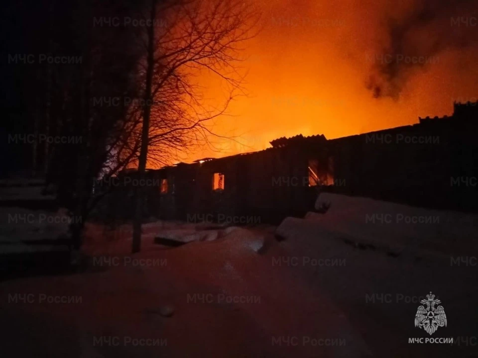 В Жуковском районе произошел пожар на овощехранилище