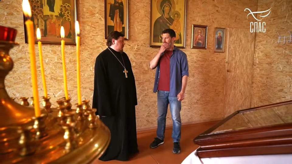 Антон Макарский показал Ульяновскую область в программе «Святыни России» ФОТО: скрин передачи на телеканале «СПАС»