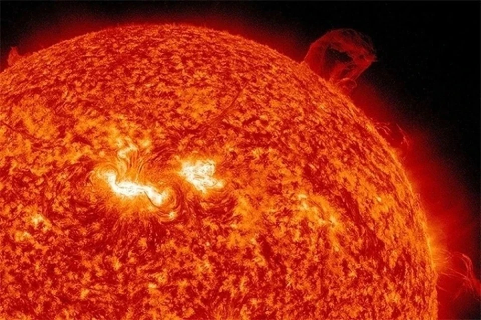Сильная вспышка на Солнце случилась в понедельник, 29 января. Снимок носит иллюстративный характер. Фото: REUTERS