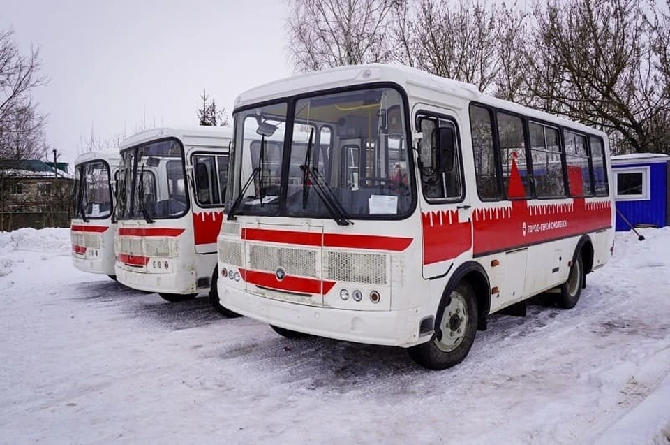 Новые автобусы появились в Хиславичском районе Фото: Сергей Шапкин ВК.