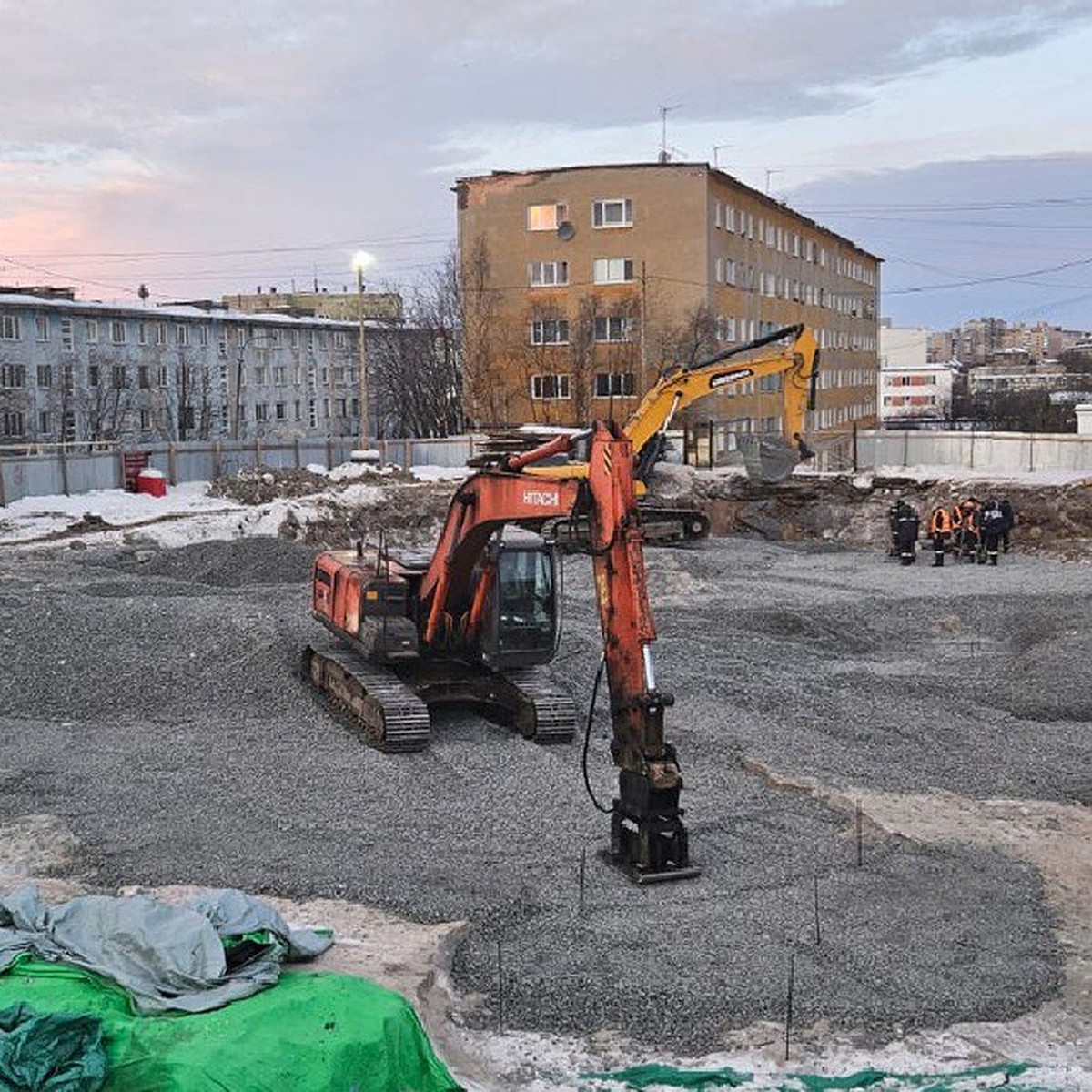 В Мурманске начали строить жилой дом на улице Полярные Зори - KP.RU