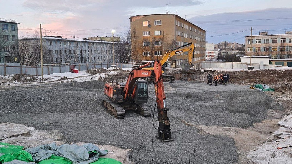 В Мурманске начали строить жилой дом на улице Полярные Зори - KP.RU