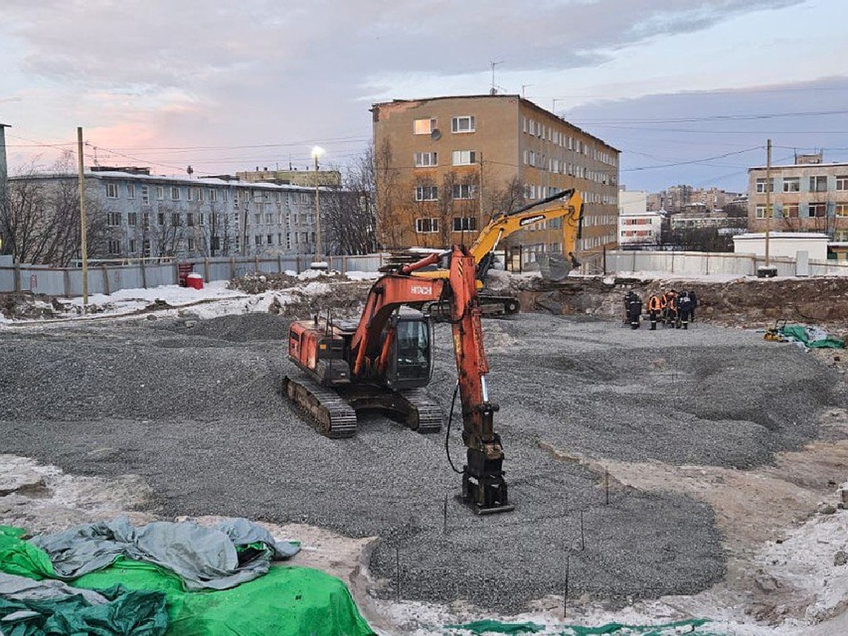 В Мурманске начали строить жилой дом на улице Полярные Зори - KP.RU