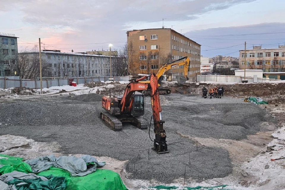 В новом доме планируется сделать один подъезд, в нем будет 90 квартир. Фото: gov-murman.ru/