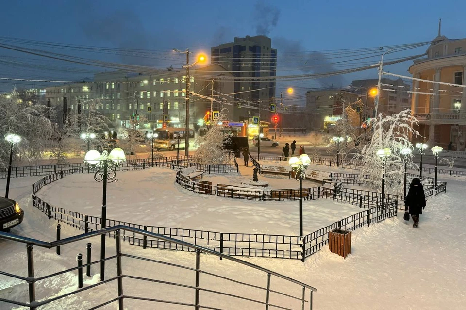 2 февраля в Якутске потеплеет до -25 градусов