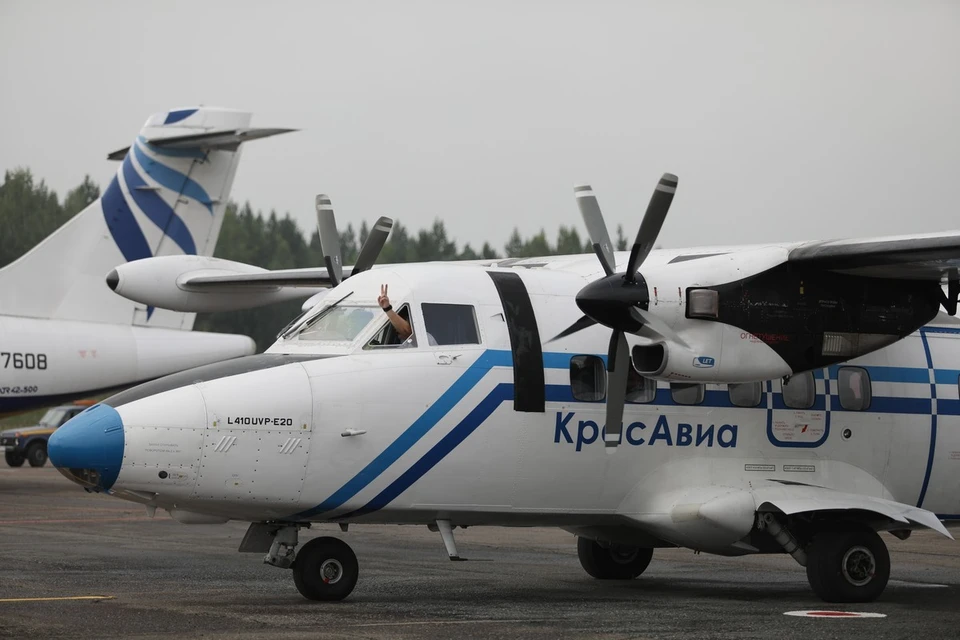 Красноярская авиакомпания «КрасАвиа» перевезла за год 491 тысячу пассажиров