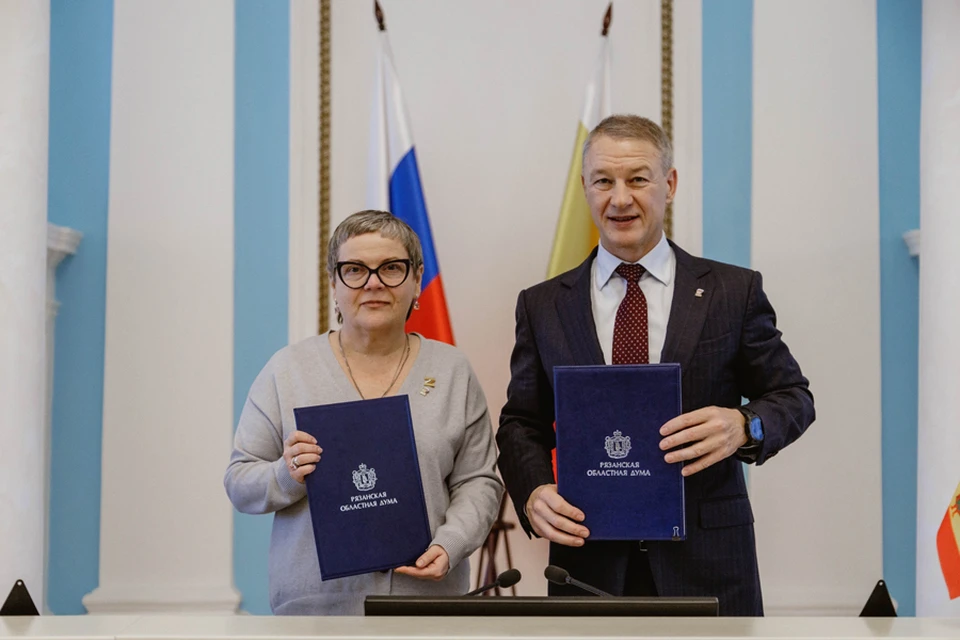 Татьяна Томилина и Аркадий Фомин подписали соглашение о сотрудничестве.