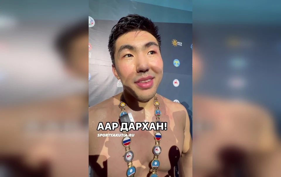 Чемпион Тимур Николаев. Фото: «Спорт Якутии»