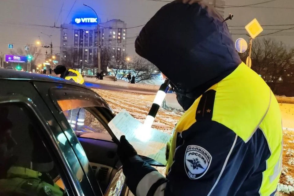За выходные в Новосибирске задержали 7 пьяных водителей. Фото: Госавтоинспекция Новосибирской области