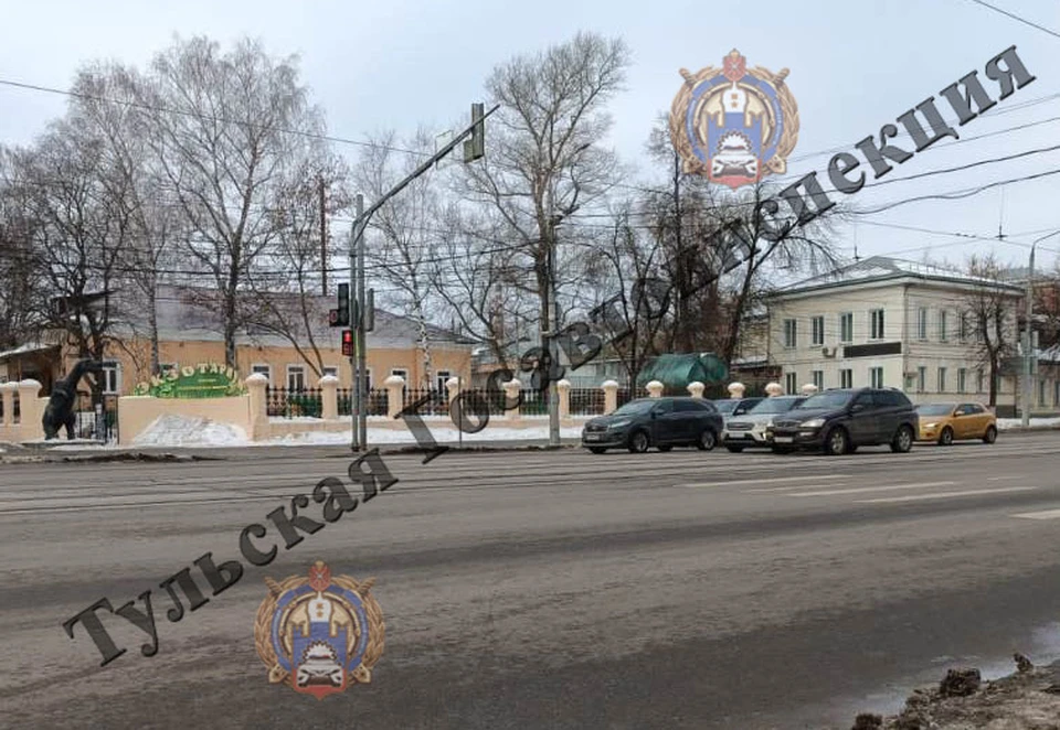 Пешеход-нарушитель попал под колеса авто на улице Октябрьской в Туле