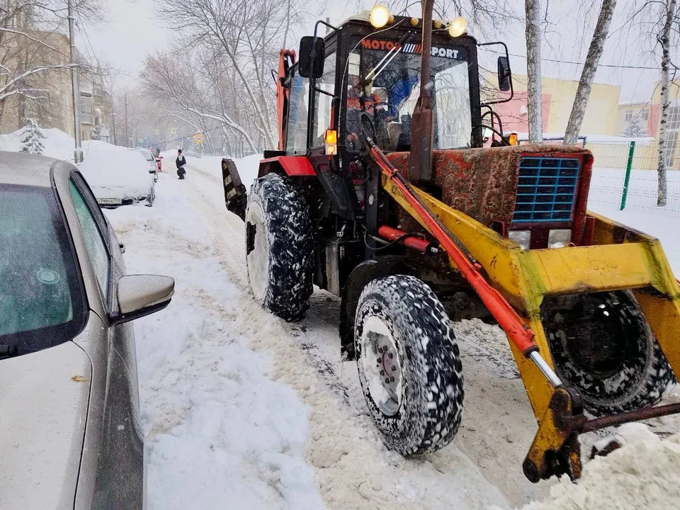 Ульяновскую область снова завалило снегом | ФОТО: администрация Ульяновска