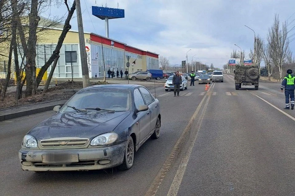 В Луганске произошло 2 наезда на пешеходов. Фото - УГИБДД МВД по ЛНР