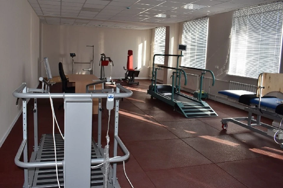 В Донецком республиканском протезно-ортопедическом центре после его реконструкции появилось отделение комплексной реабилитации и абилитации для инвалидов. Фото: ТГ/Толстыкина