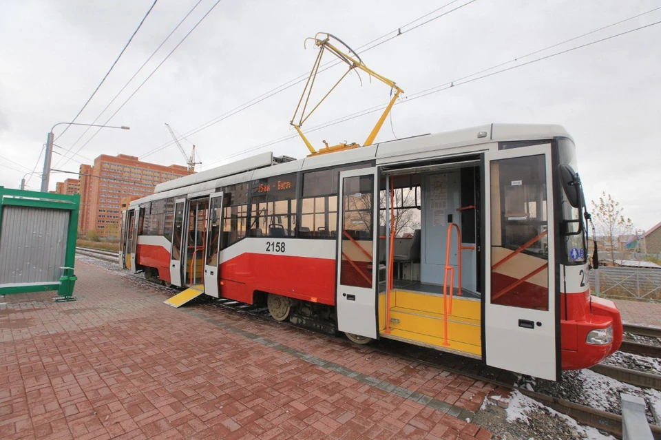 В Новосибирске планируют продолжать обновление трамвайных путей. Фото: мэрия Новосибирска