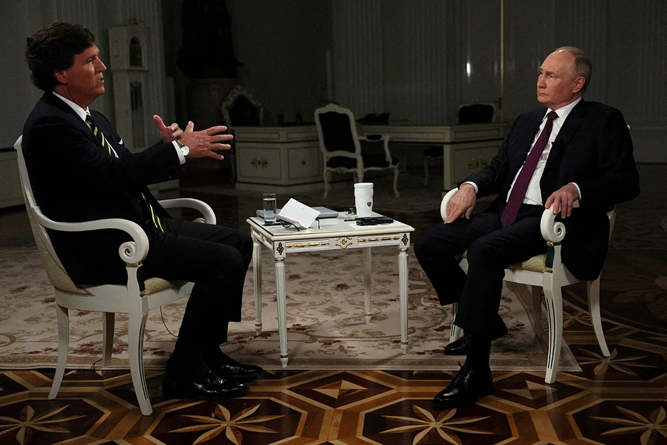 Карлсон пожинает плоды уже набравшего почти 200 млн. просмотров только в сети X интервью с Владимиром Путиным