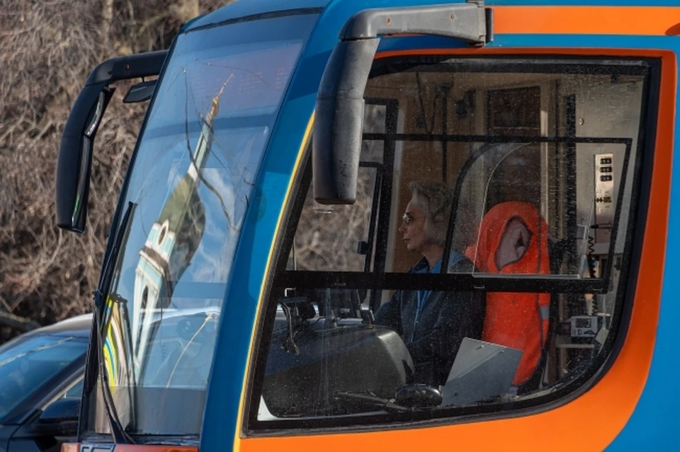 В Краснодаре остановилось движение трамваев