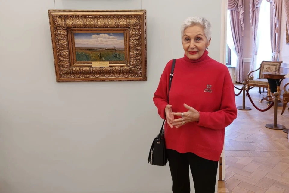 В родстве с художником Инна Шлионская призналась у картин именитого прадеда. Фото: Тверская областная картинная галерея