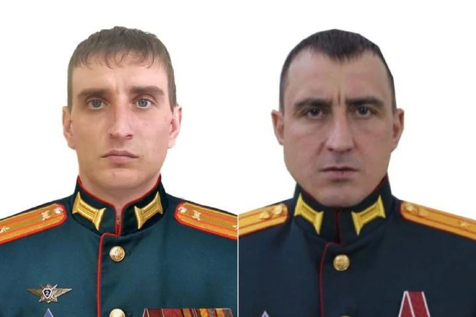 Один смог эвакуировать технику под жесточайшим обстрелом, второй - корректировал огонь артиллерии. На фото Андрей Муковоз (слева) и Андрей Подвербный (справа)