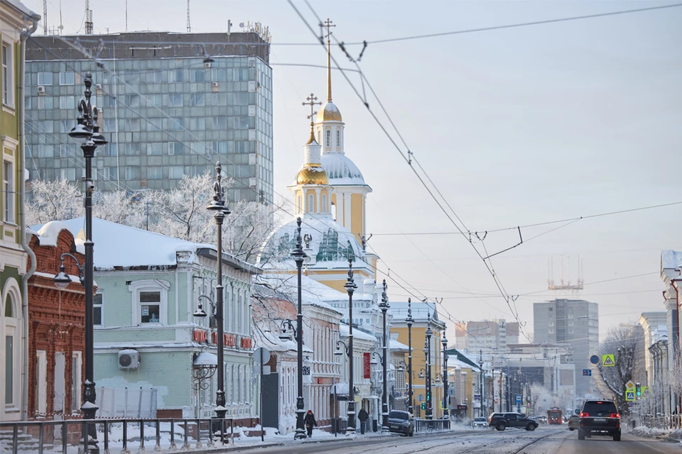 Пермь зимой
