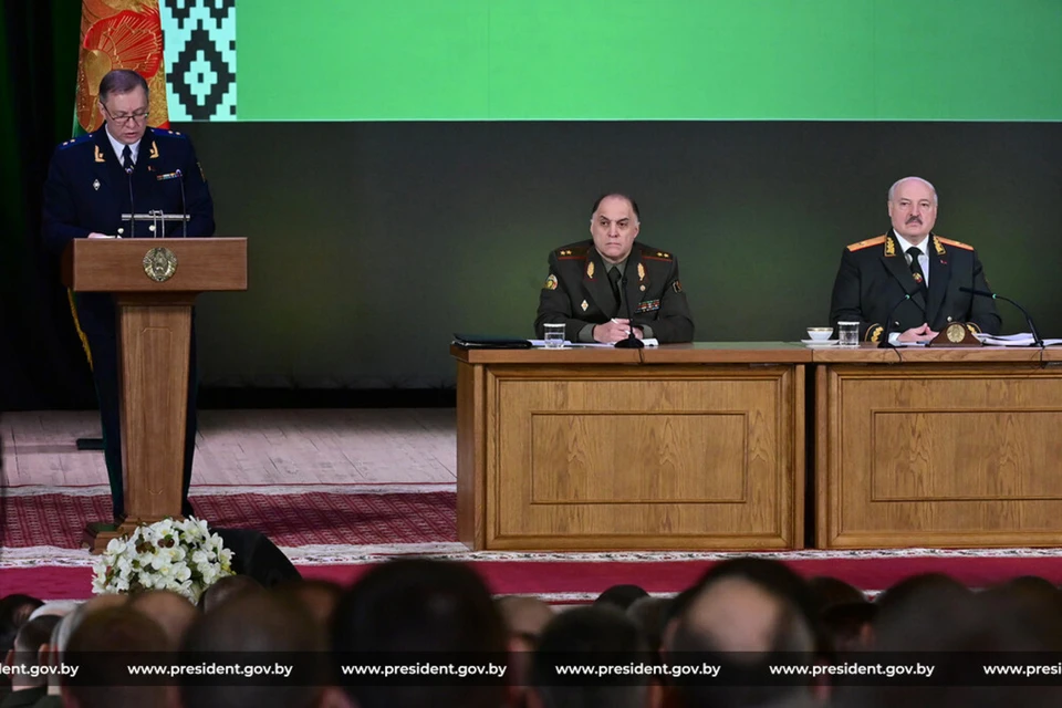 Генпрокурор Беларуси Швед прогнозирует еще большую радикализацию деструктивных сил. Фото: president.gov.by