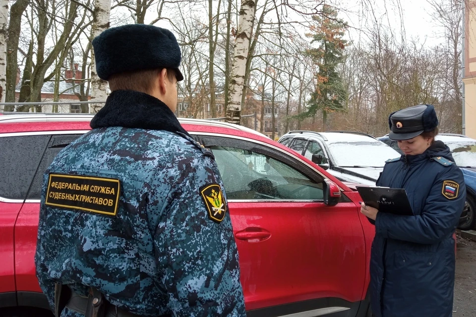 Петербуржец рассчитался с долгами только после ареста его элитной иномарки. Фото: ГУФССП по Петербургу