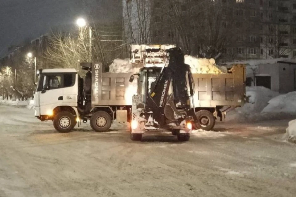 Работы проводятся в вечернее и ночное время. Фото: киров.рф