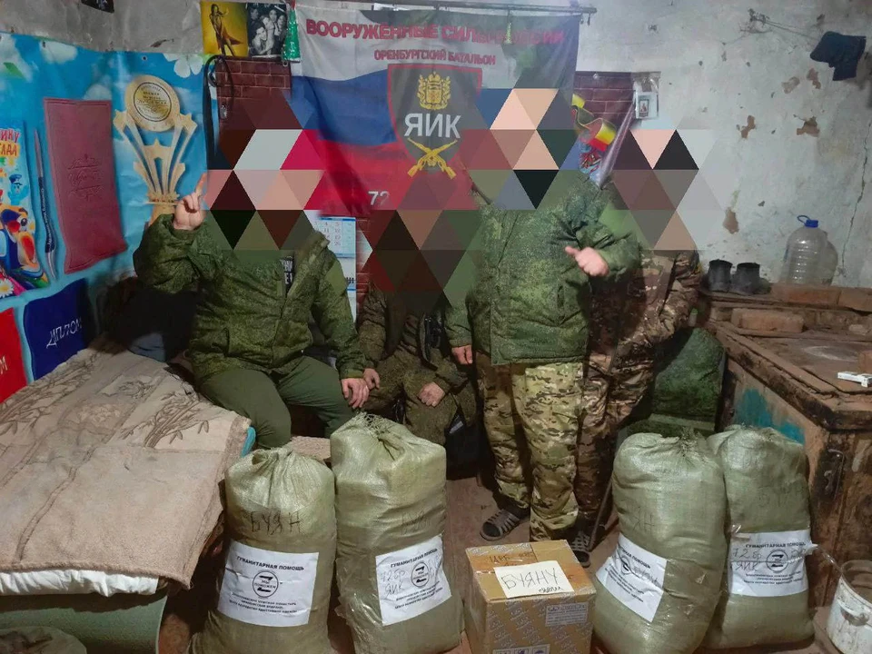 Подарок уже дошел до военнослужащих