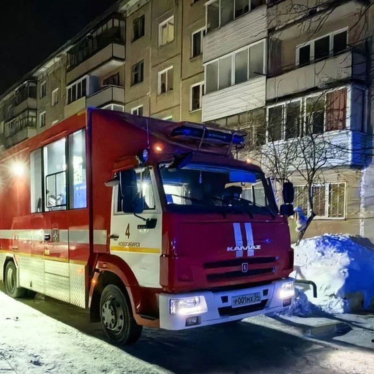 Число погибших при пожаре на Лежена в Новосибирске выросло до четырех -  KP.RU