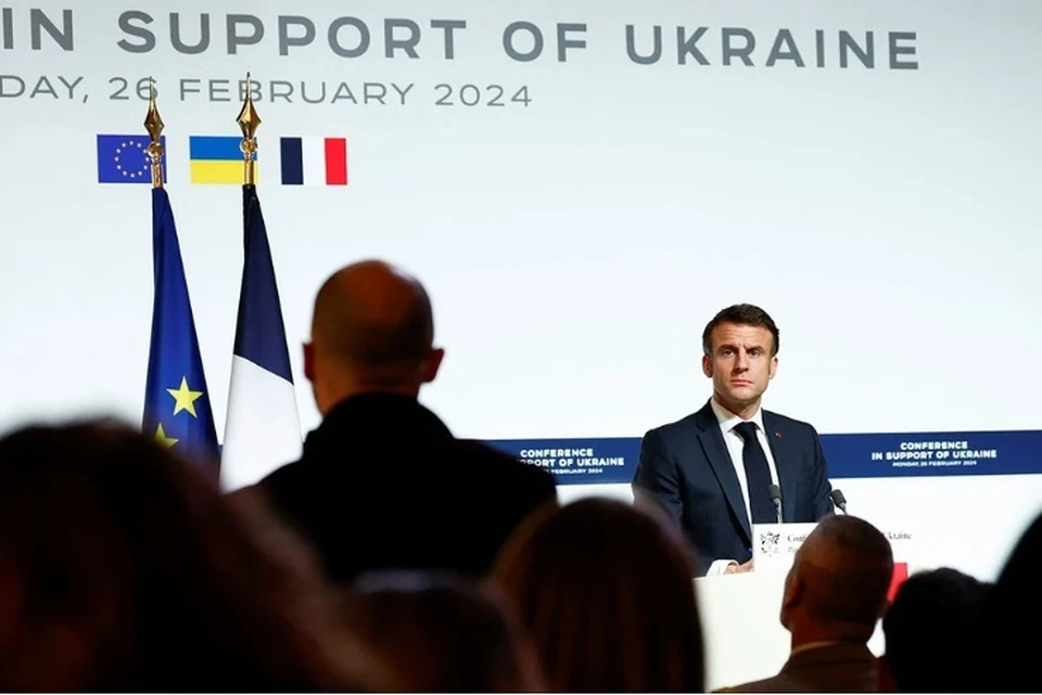 МО Франции: Макрон не говорил об отправке войск на Украину для боевых действий