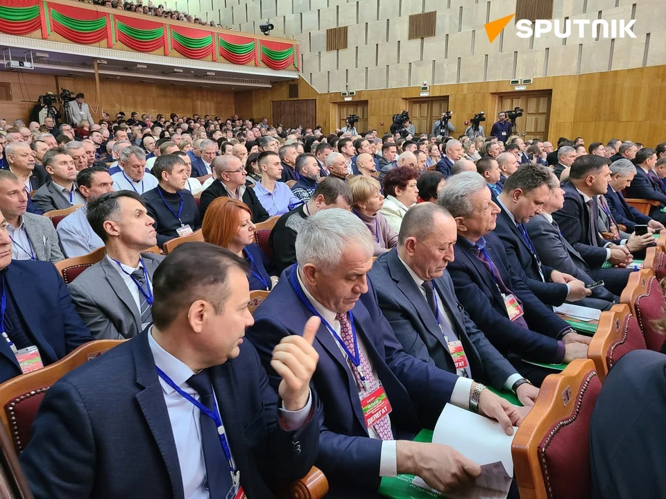 В Тирасполе завершился съезд депутатов всех уровней Приднестровья, которые приняли декларацию (Фото: соцсети).