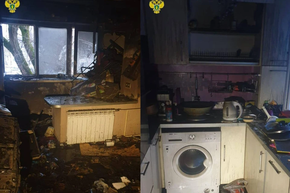 Мужчина погиб при пожаре в столичной квартире