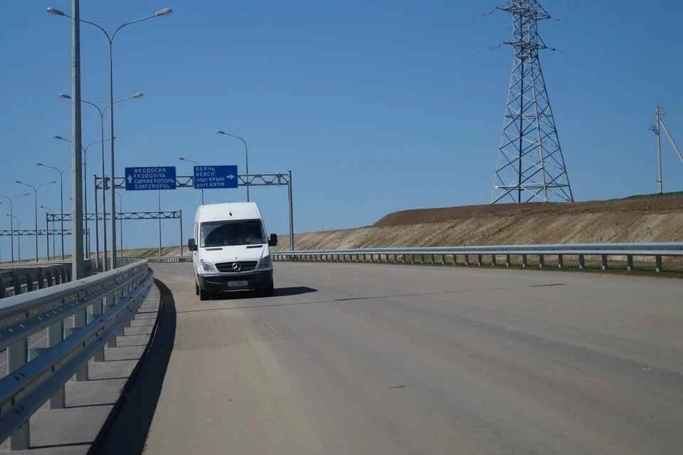 В Крыму изменили схему объезда участка трассы "Таврида"