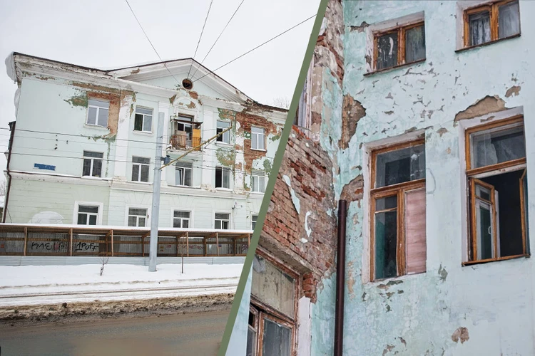 В Перми воры продолжают грабить расселенный дом на Куйбышева, 68