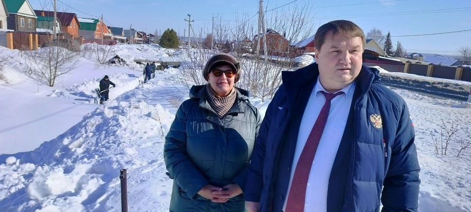 Ульяновские пригородные села готовятся к приходу талой воды | ФОТО: телеграм-канал Александра Болдакина
