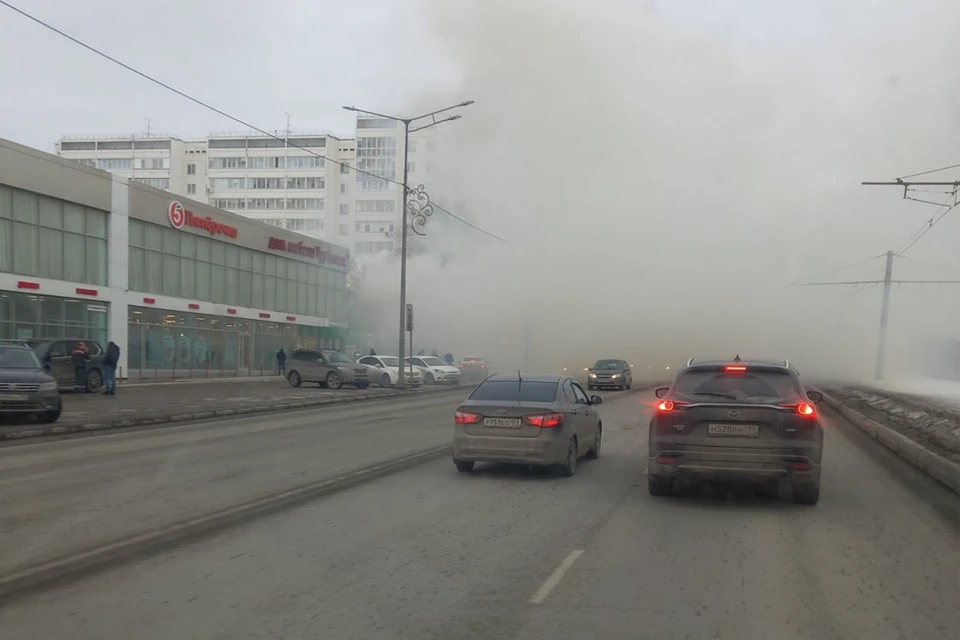 Пожар в Перми