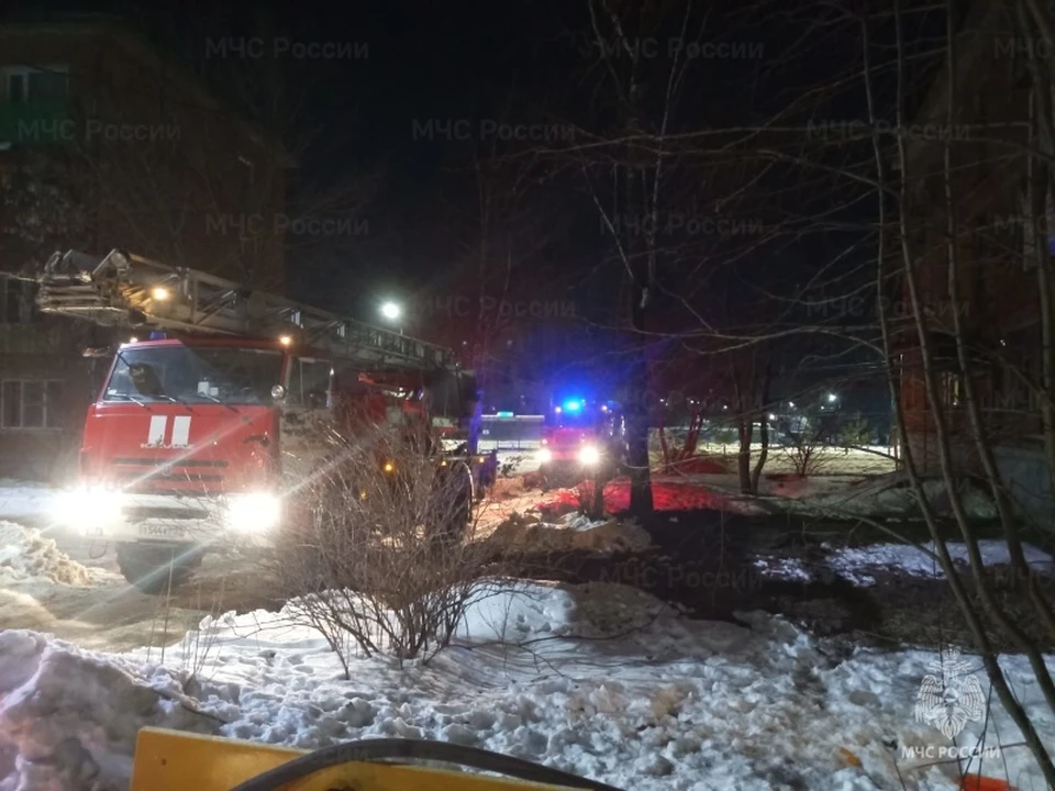 Одного человека спасли из пожара в Щекинском районе